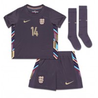 Echipament fotbal Anglia Ezri Konsa #14 Tricou Deplasare European 2024 pentru copii maneca scurta (+ Pantaloni scurti)